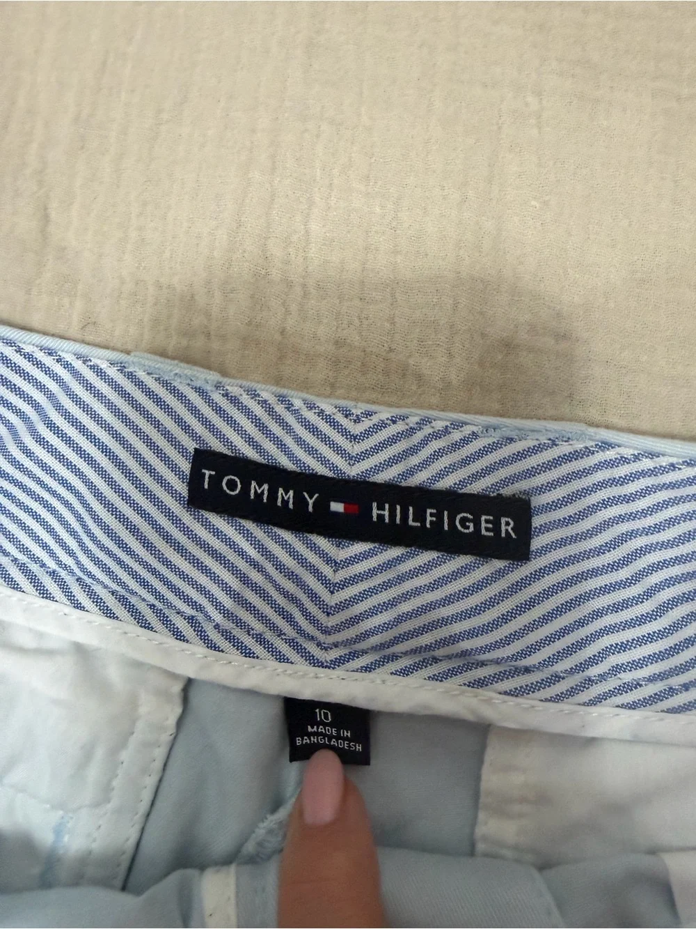 Tommy Hilfiger Light Blue Women's Shorts